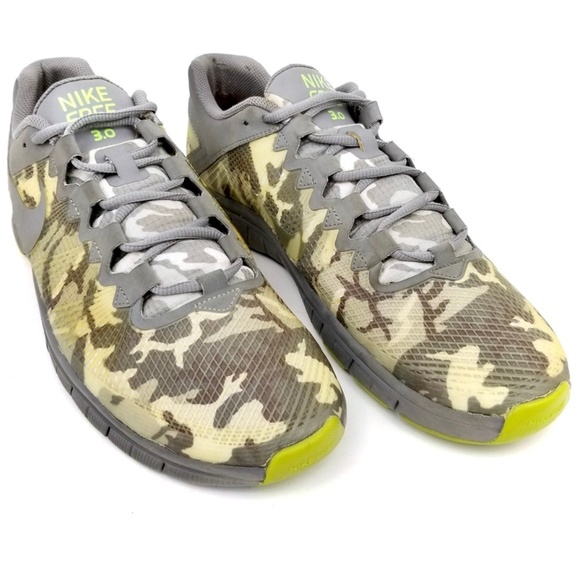 camo running shoes